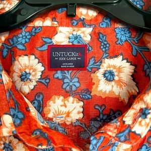 UNTUCKit Linen Hawaiian print shirt - brand new